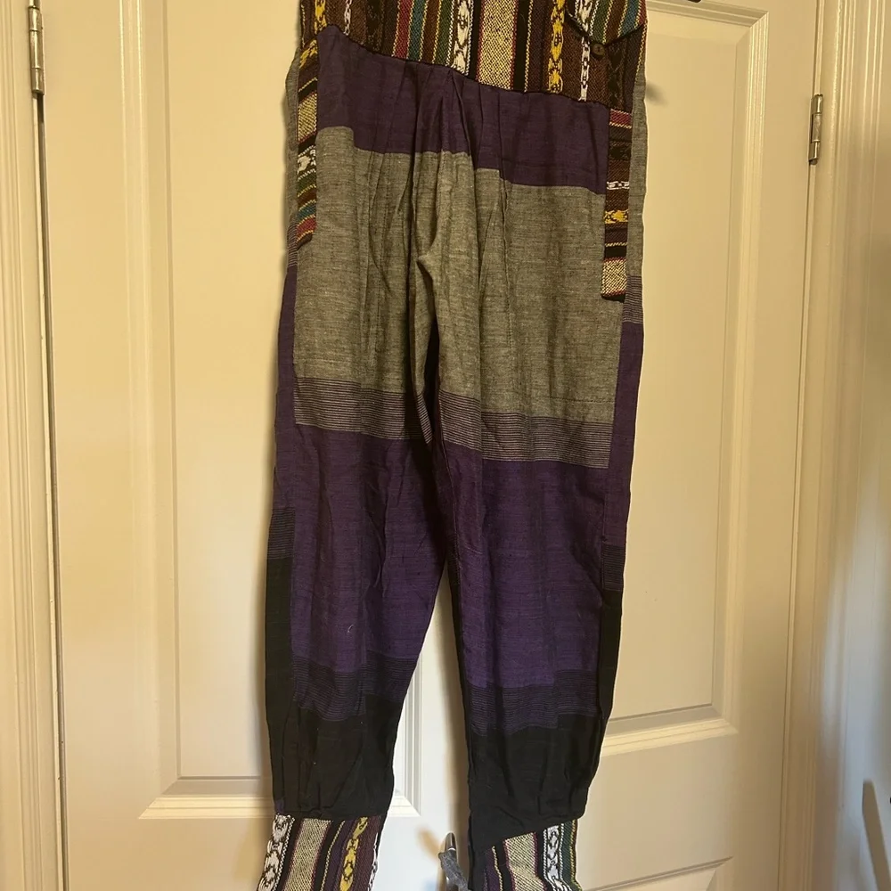 Funky patchwork hippie pants - Picture 1 of 4